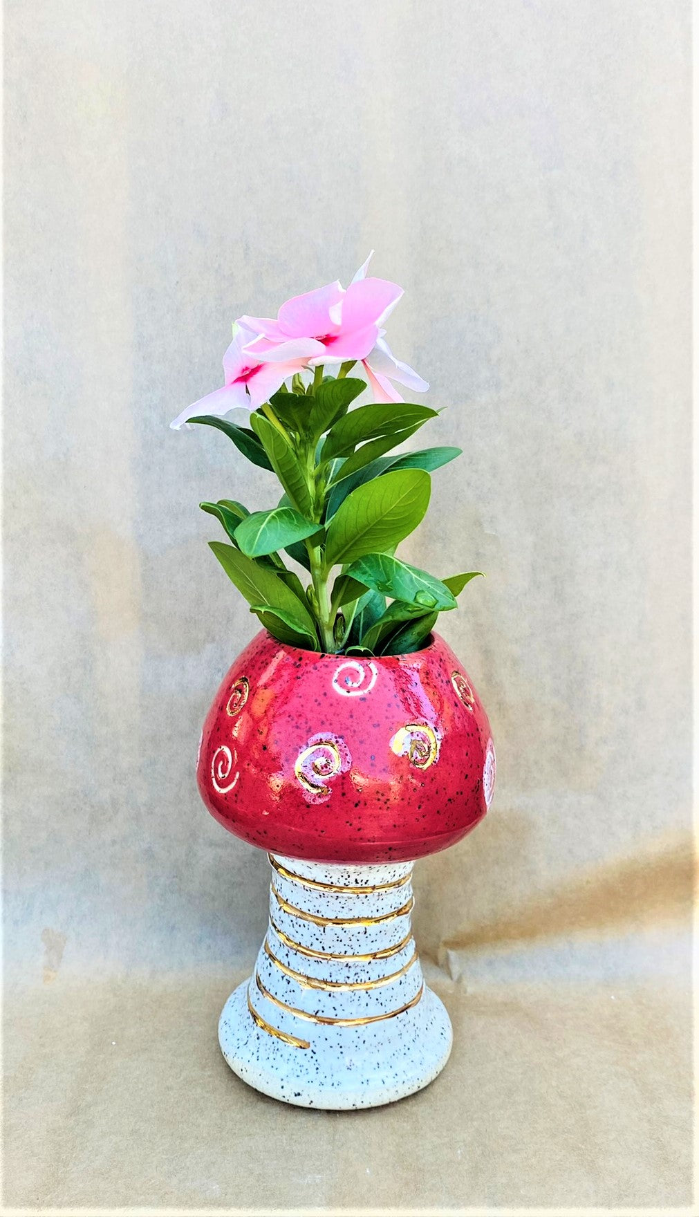 Mushroom Bud Vase 3